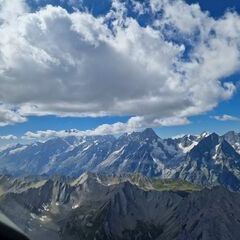 Flugwegposition um 13:17:11: Aufgenommen in der Nähe von 11010 Saint-Rhémy-en-Bosses, Aostatal, Italien in 3329 Meter